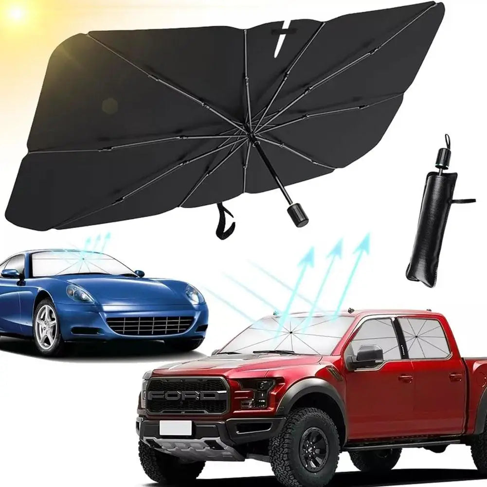 Car Front Windshield Sunshade Sun Protection Dashboard Sun Store Heat Insulation Foldable Protection Supplies Easy Car To C H6G2