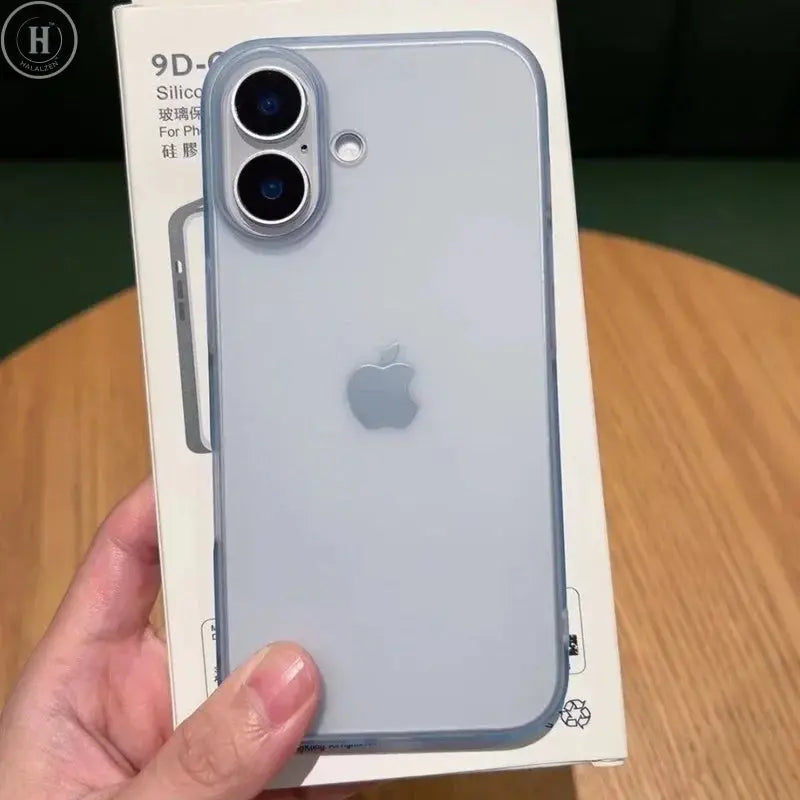 Translucent Matte Hard Plastics PC Phone Case For iPhone 17 16 15 14 13 12 Pro Max Plus Clear Shockproof Full Protective Cover Halalzen UK