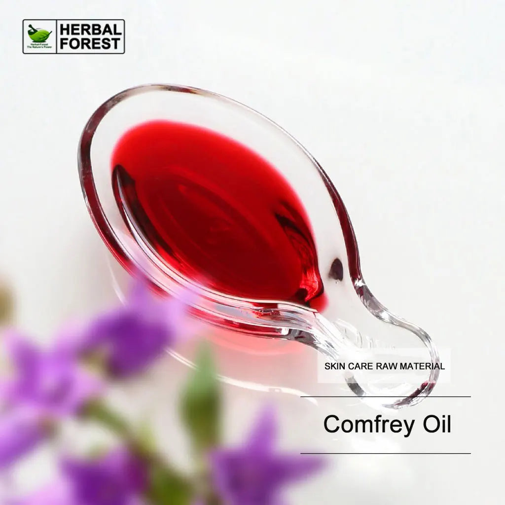 Pure Nature Comfrey Oil Wound Healing Skin-Cell Regeneration Scar Reduction Anti-Inflammatory Comfrey Soaking Oil Massage Oil HALALZEN