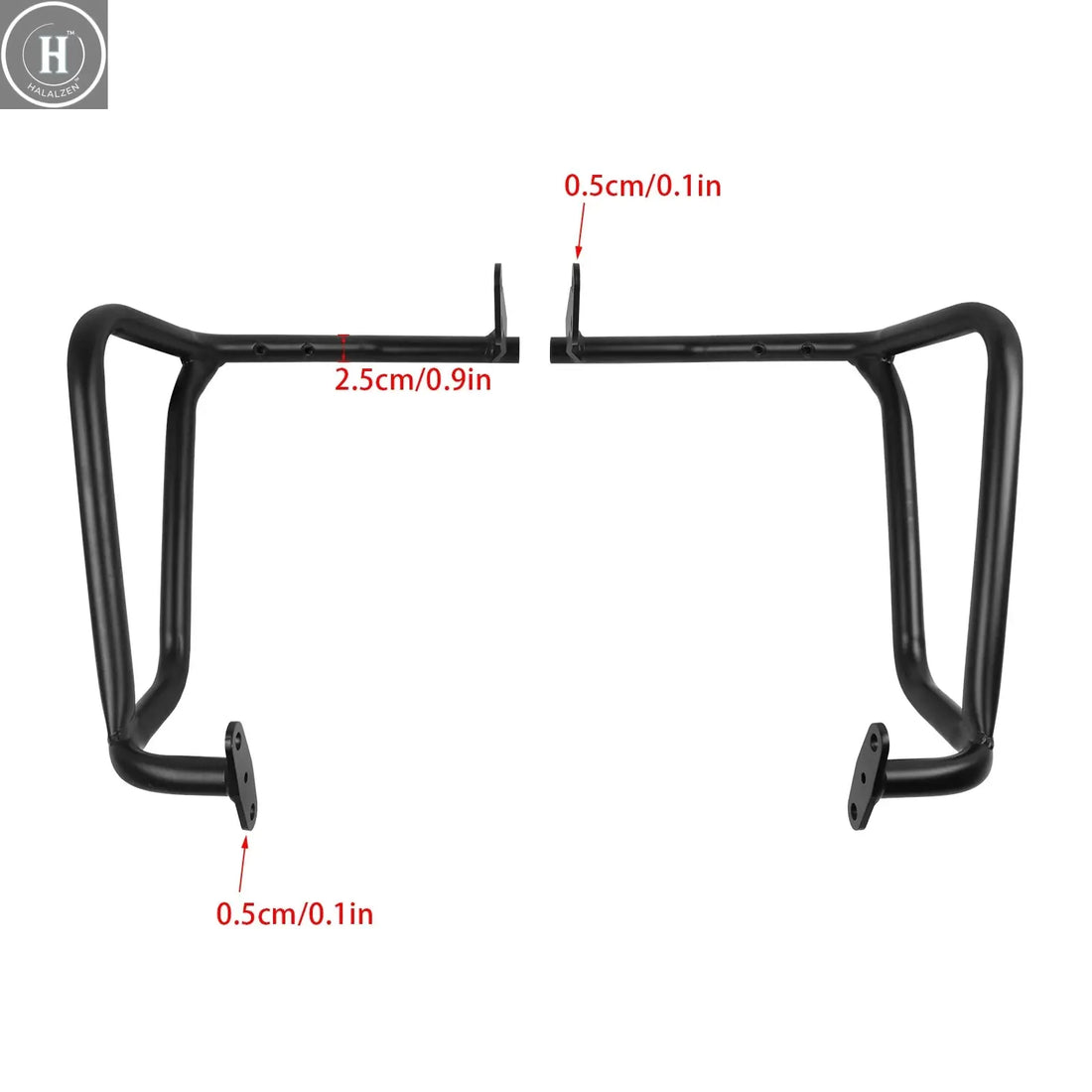 For HONDA XL750 XL 750 TRANSALP 750 2023-2025 Motorcycle Highway Crash Bars Engine Tank Guard bar Bumper Stunt Cage Protector HALALZEN