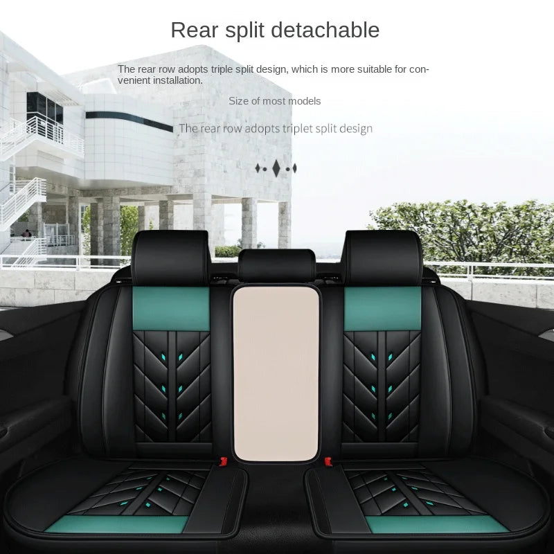 Universal Car Seat Cover for NISSAN All Models Qashqai Juke Leaf Armada Altima Cube Dualis Tiida Bluebird Accessories Interior