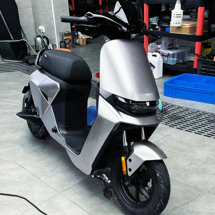 Premium Matte Satin Metallic Silver Vinyl Wrap Film Car Sticker Decal With Air Release Self Adhesive