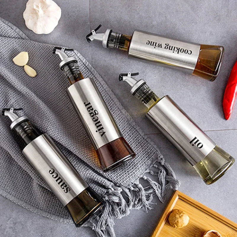 Stainless Steel Oil Bottle