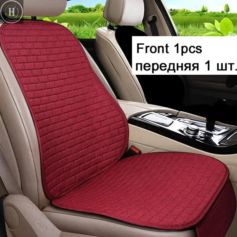 Car Seat Front Rear Cushion Breathable Cover Saeat Universal Seat Protector Back Seat Cushion Front Rear Car Supplies HALALZEN