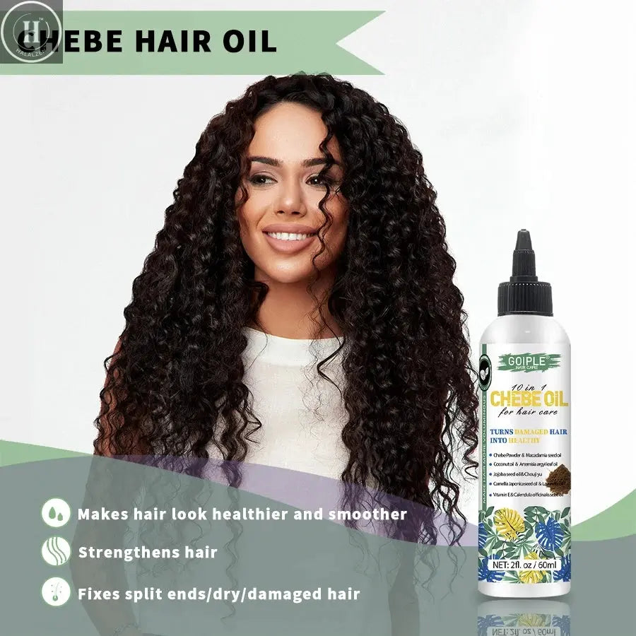 Chebe Hair Care Set with 250g Treatment Butter 60ml Moisturizing Oil 100g Nourishing Powder Dry Damaged Hair DIY Tools Products HALALZEN