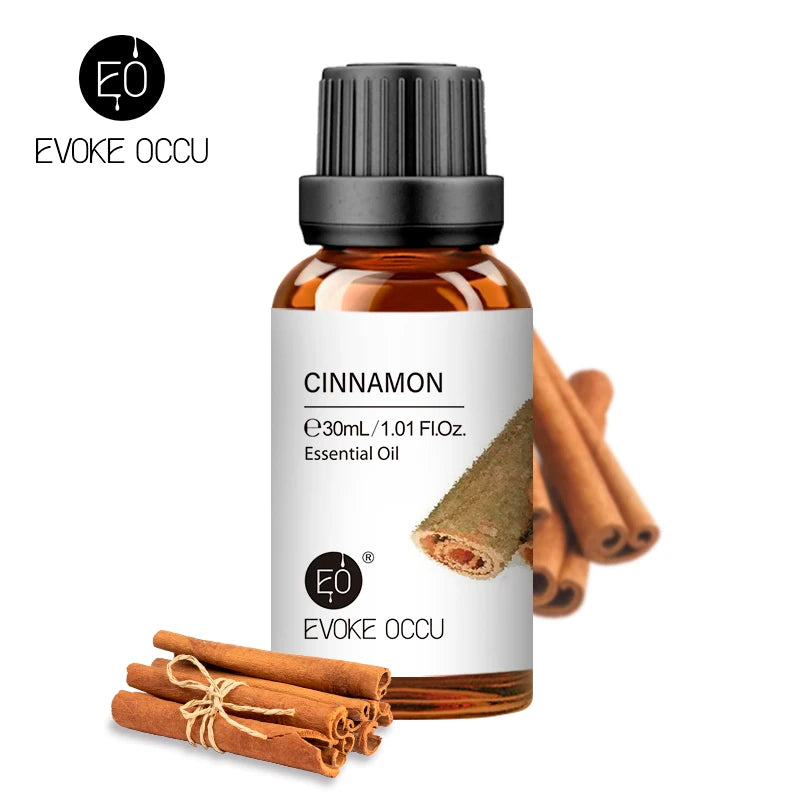 30ML Pure Jasmine Rose Mint Lavender Vanilla Essential Oil for Diffuser, Humidifier, Massage, Skin Hair Care, Soap Candle Making HALALZEN