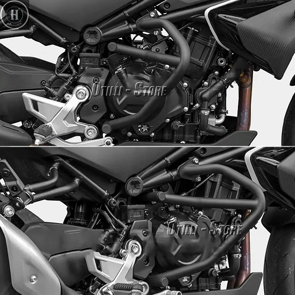 For CFMOTO 450 SR 450SR 450sr 2022 2023 New Motorcycle Accessories Left and Right Engine Tank Guard Crash Bar Bumpers Protection HALALZEN