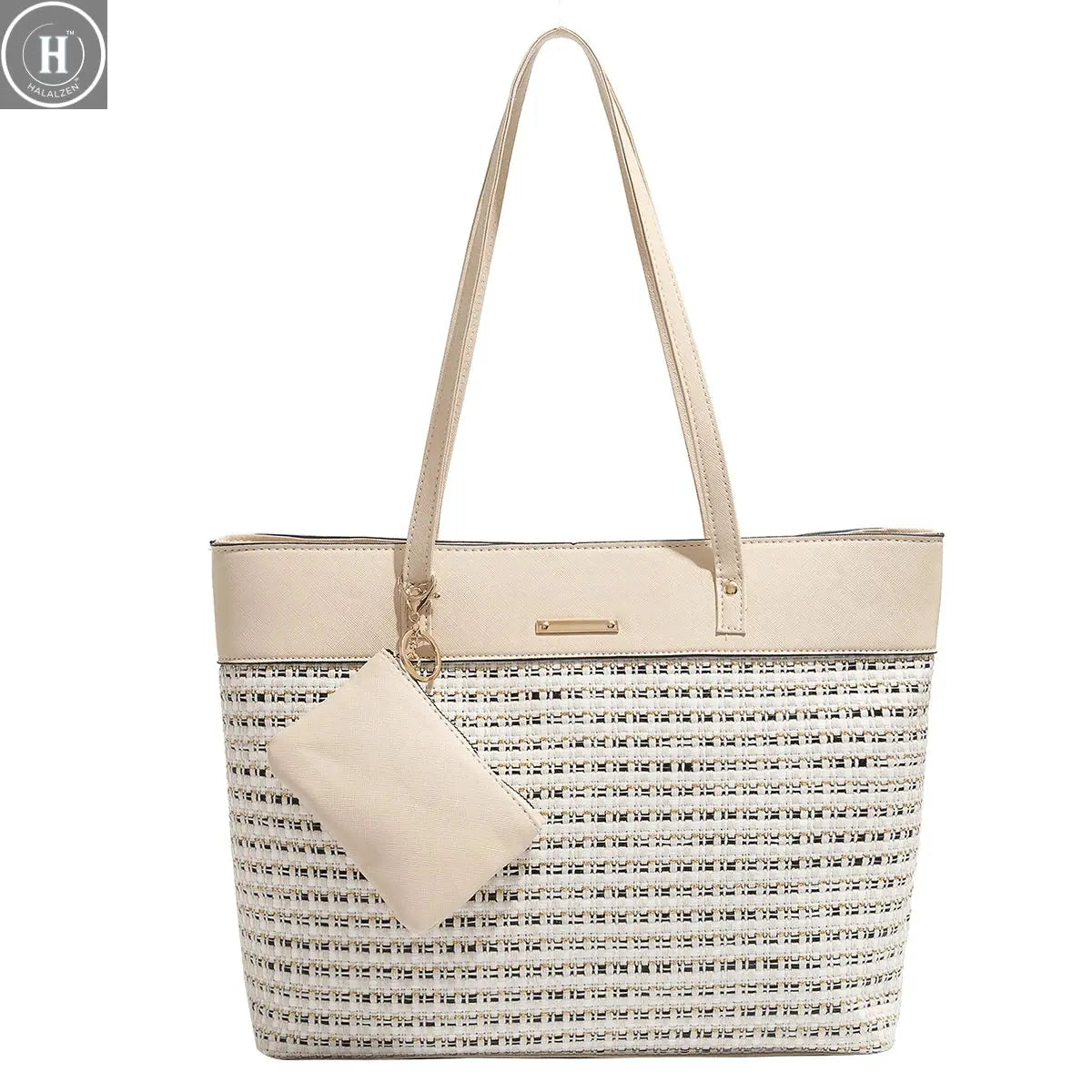 2024 Premium Handbag with Crocodile Pattern Commuting Shoulder Bag Large Capacity Tote Bag Fashion Women's Bag HALALZEN