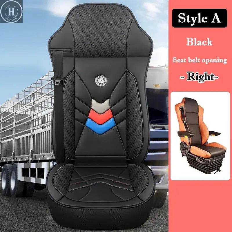 Universal Truck Lorry Bus Big Auto Seat Cushion Cover Mat For KAMAZ SCANIA IVECO ISUZU Volvo Renault Hino TATRA SANY Benz HALALZEN