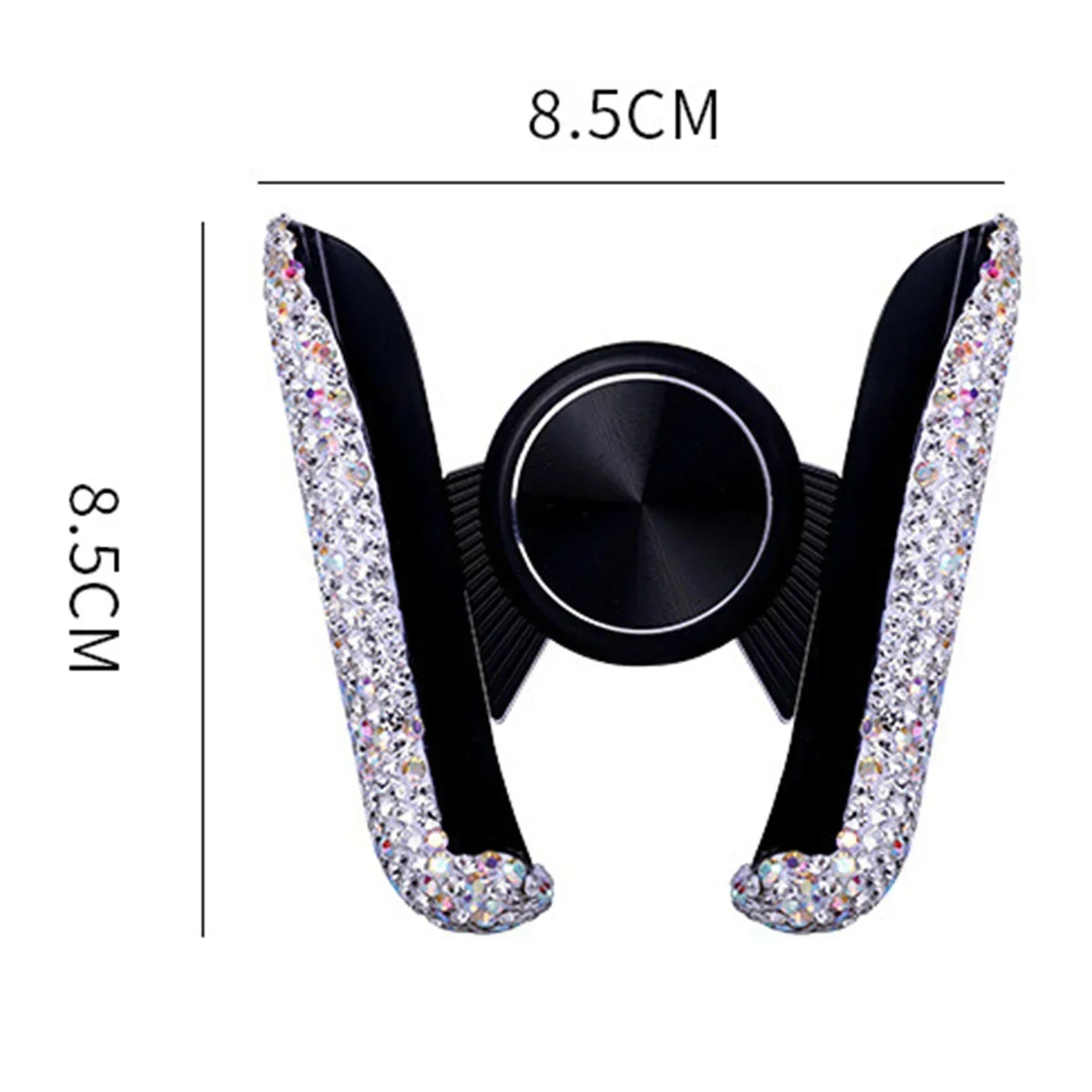Crystal Car Phone Holder Car Air Vent Mount Clip Mobile Phone Holder Woman Diamond Auto Phone Bracket Interior Accessories Amagi