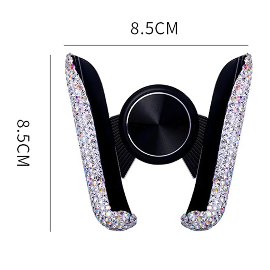 Crystal Car Phone Holder Car Air Vent Mount Clip Mobile Phone Holder Woman Diamond Auto Phone Bracket Interior Accessories Amagi