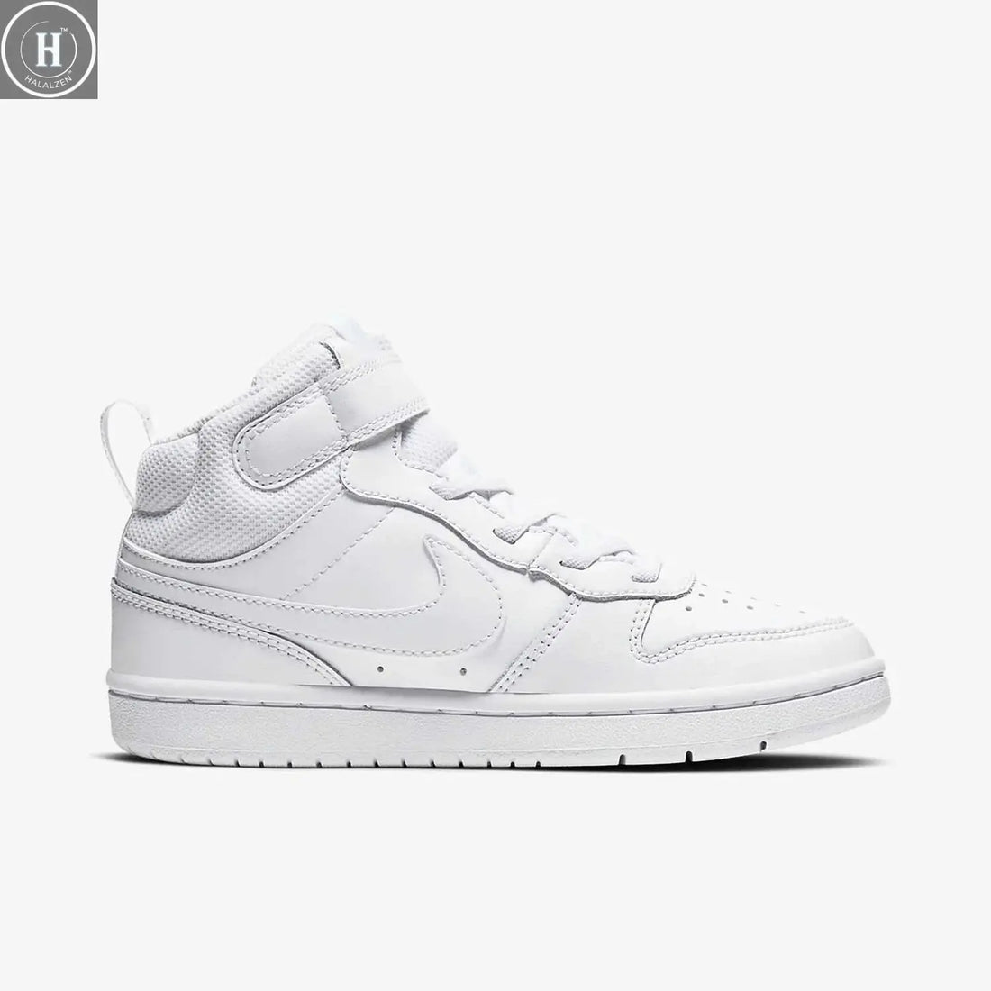 Nike genuine COURT BOROUGH (GS) Women's Big Kids Sports Casual Shoes CD7783-100 HALALZEN