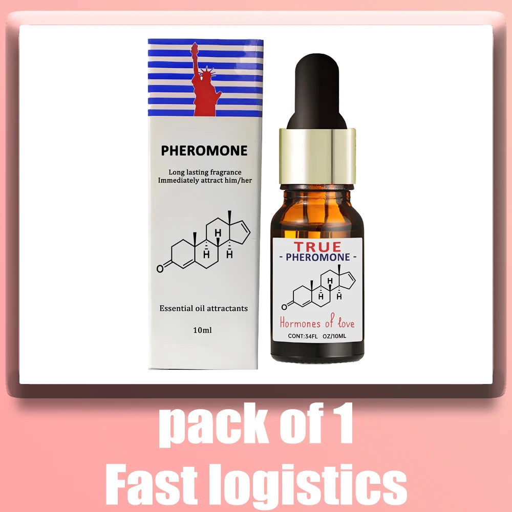 Pheromones attract the opposite sex, long-lasting essential oil suitable for business social events and date nights