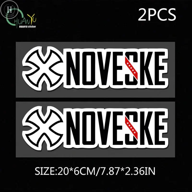 Noveske Military Military Emblem Car Motorcycle Bumper Body Cover Decoration Waterproof Reflective Car Sticker HALALZEN