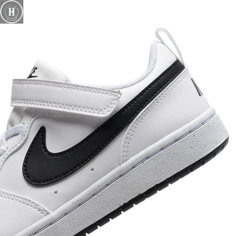 Nike Kidsren's Shoes Court Borough Low Recraft (Ps) Sports Shoes Fashion Trendy Velcro Kidsren's Low-Top Casual Sneakers Dv5457-104 HALALZEN