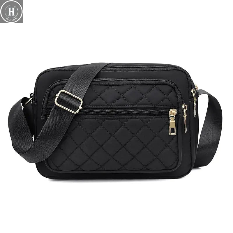 Fashion Women Shoulder Messenger Bag Waterproof Nylon Crossbody Bag Female Large Capacity Casual Travek Handbags Purse Bags HALALZEN