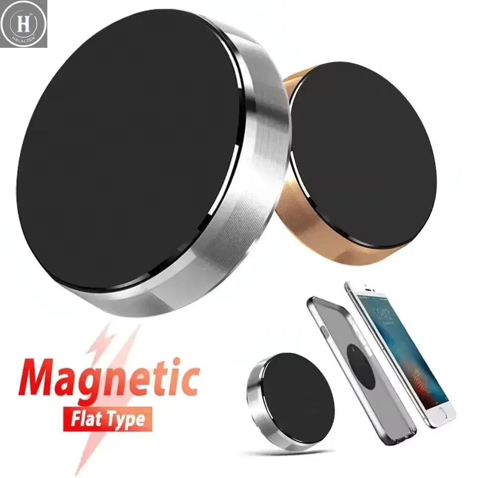 Magnetic Car Phone Holder Universal Car Phone Stand for iPhone Xiaomi Huawei Samsung Dashboard Wall Mounted Car Magnet Sticker HALALZEN