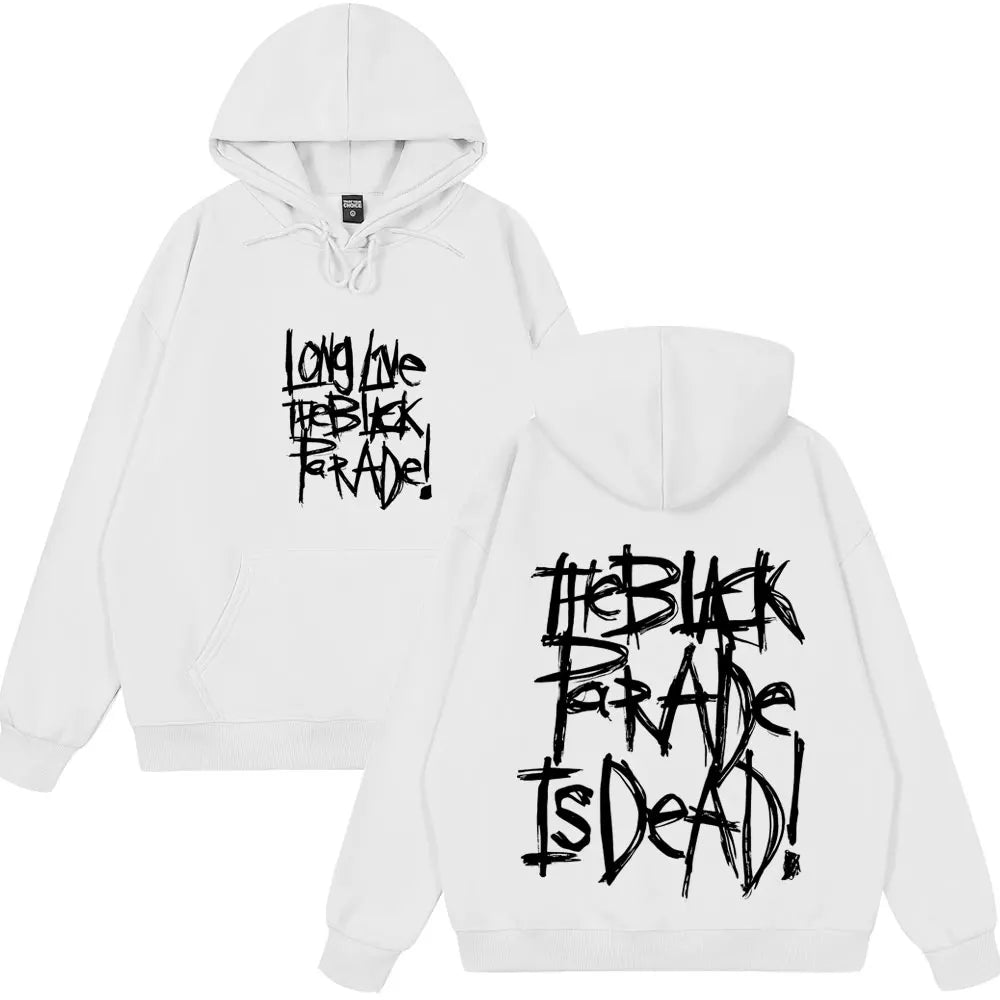 My Chemical Romance MCR Band Hoodies Women Couple Winter Hoodie Hip-hop Tracksuit Classic Hoody Spring Fashion Winter Loose Wear