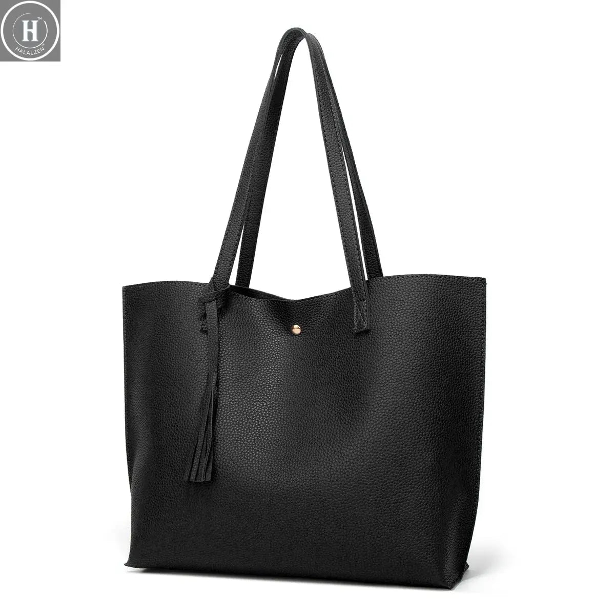 High-capacity ladies business tote bag new fashion handbag cross-border trend ladies shoulder bag large document bag HALALZEN