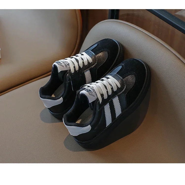 Boys Sport Shoes Kids Running Shoes Retro Classic Fashion Children Casual Sneakers Breathable Spring Autumn 2024 Brand New