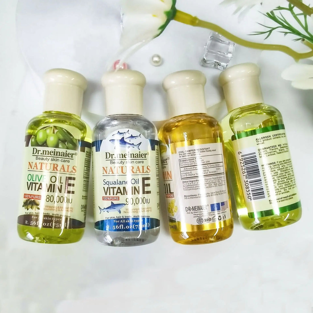 NEW Vitamin E Face Essence Oil Morning & Night Shrink Pores Korean Brightening Skin Care Essence 75ml HALALZEN
