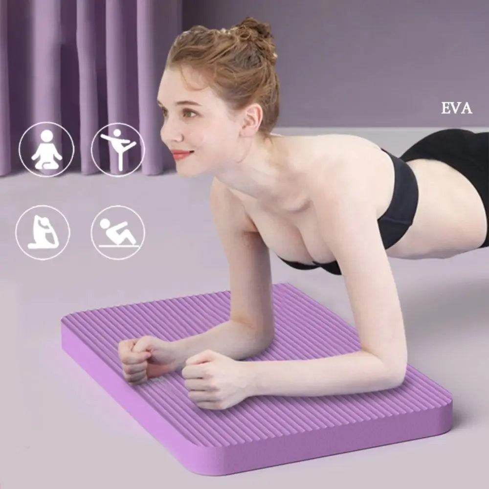 Durable NBR NBR Balance Pad Purple Black High Density Yoga Mat Fitness Board Non-Slip Thicken Foam Mat Ankles Knee Pad Cushion