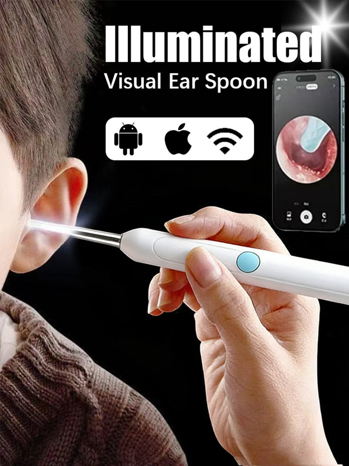 Generation-2,Visual Ear Wax Cleaner Camera Safe Earwax Removal Endoscope Ear Cleaning Tools Ear Care,Black,white styles,Hot sale