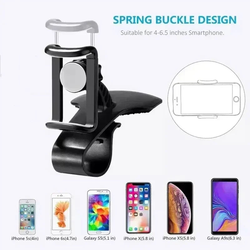 Universal Dashboard Car Phone Holder Stand Car Clip Mount GPS Bracket Car Mobile Phone Support in Car For iPhone Xiaomi Samsung