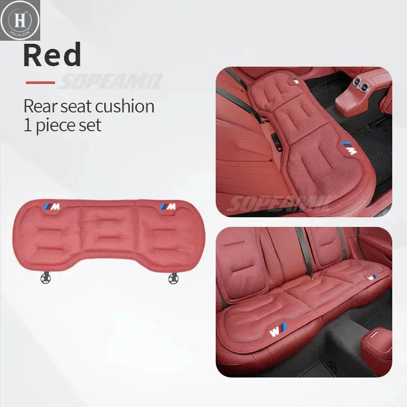 Car Seat Cushion Cover Breathable Ice Silk Seat Protector Pad BMW M M2 M3 M4 X1 X3 X5 X7 E39 E46 E60 E90 F10 F15 F20 F30 G20 G30 HALALZEN