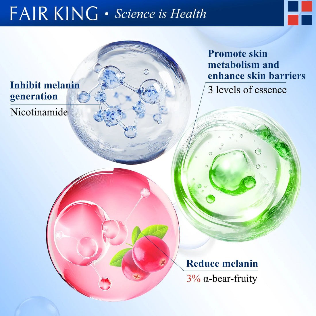 FAIRKING Spot Cream Remove Chloasma Eliminate Dark Spots Brighten Skin Tone Face Skin Care Products Improves Dull Skin
