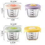 Mini Glass Bowl with Silicone Lid