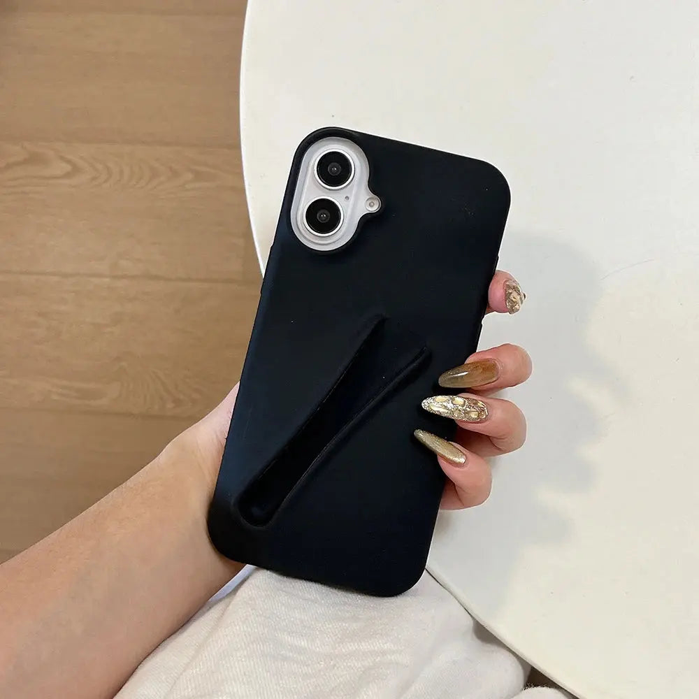 INS Lipstick Silicone Phone Case For iPhone 11 13 16 15 14 13 12 Pro Max 16 Plus Portable Lip Gloss Holder Soft Silicone Cover Halalzen UK