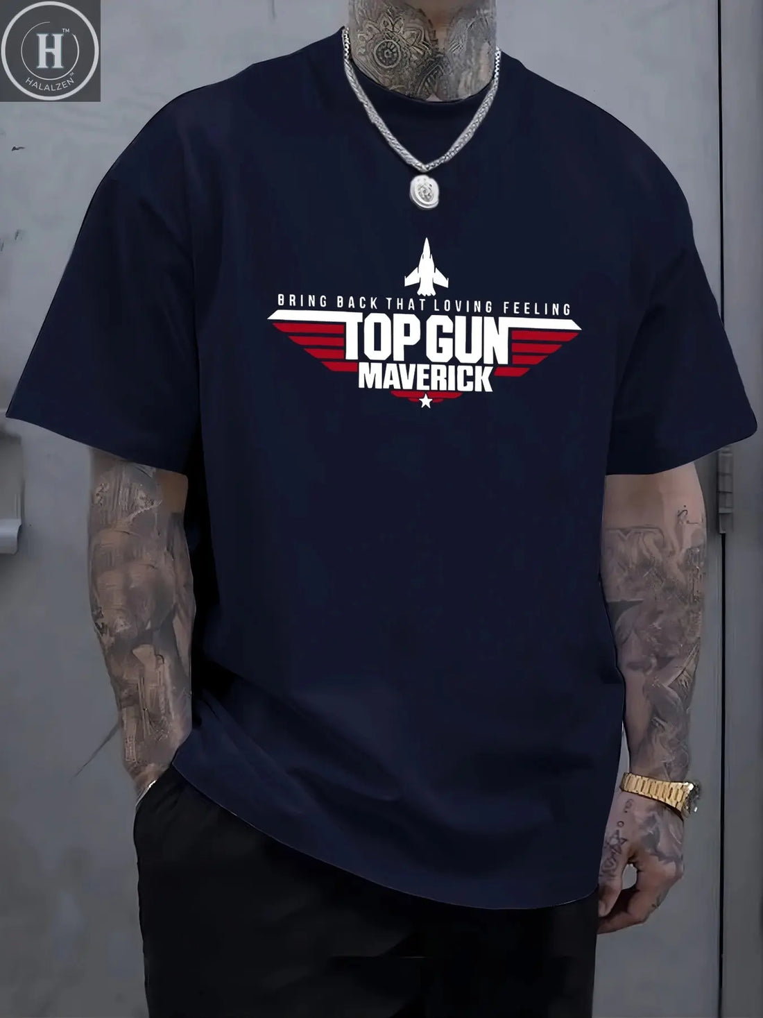 Top Gun Maverick Printing T Shirts Man Cotton Fashion T-Shirt Unisex Casual Oversize Clothes Soft Summer Trendy Street Tops HALALZEN