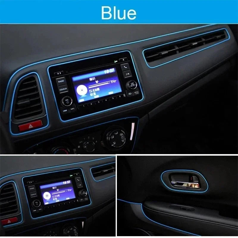Car Moulding Decoration Flexible Strips Interior Auto Mouldings Car Cover Trim Dashboard Door Edgein Car-styling