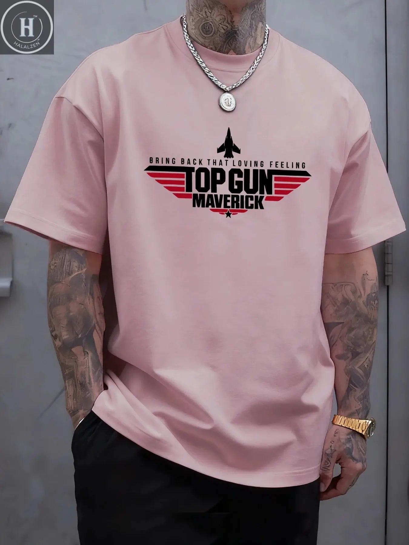 Top Gun Maverick Printing T Shirts Man Cotton Fashion T-Shirt Unisex Casual Oversize Clothes Soft Summer Trendy Street Tops HALALZEN