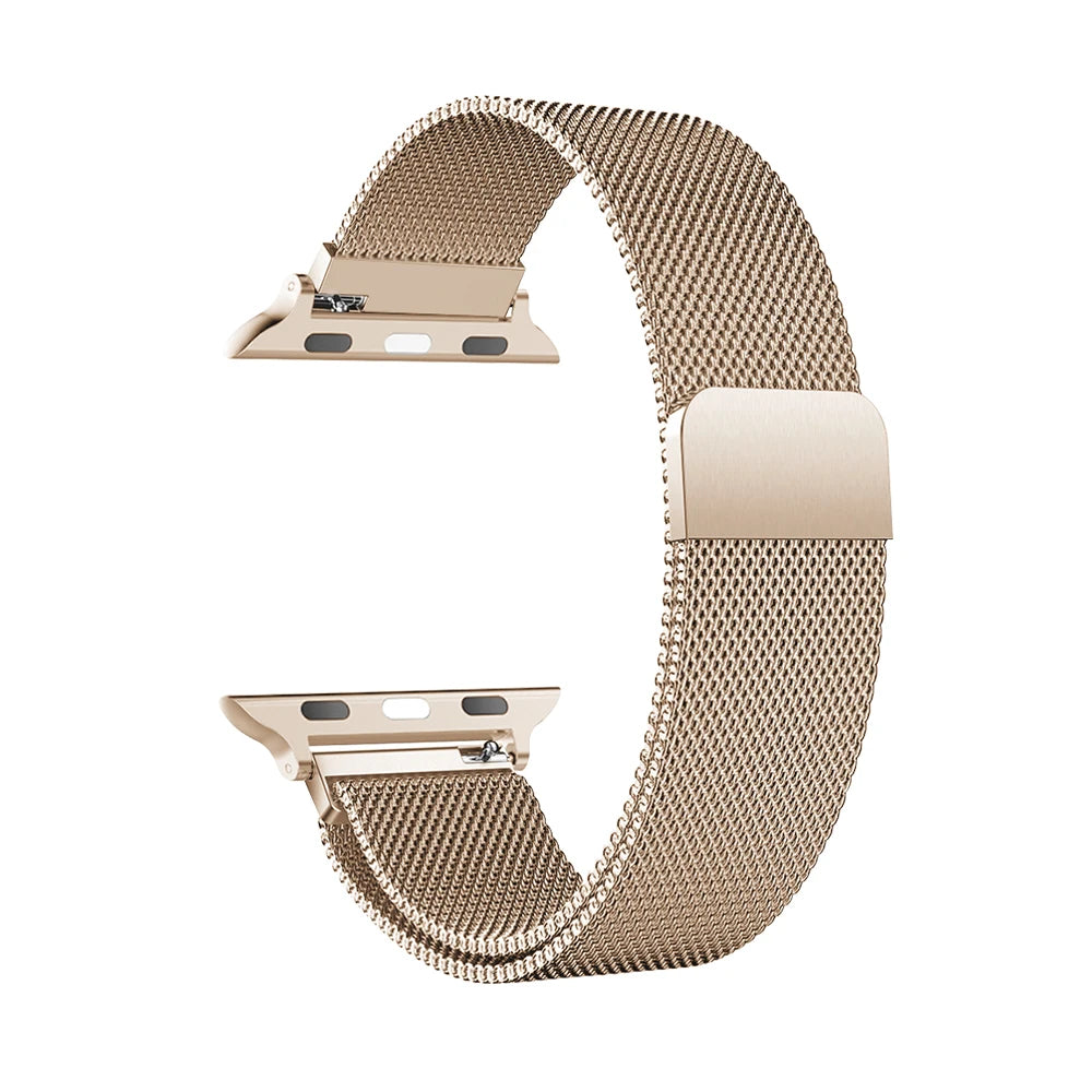 Milanese Strap For Apple Watch Ultra 2 49 46mm 42mm 44mm 40mm 45mm 41mm 38mm Bracelet