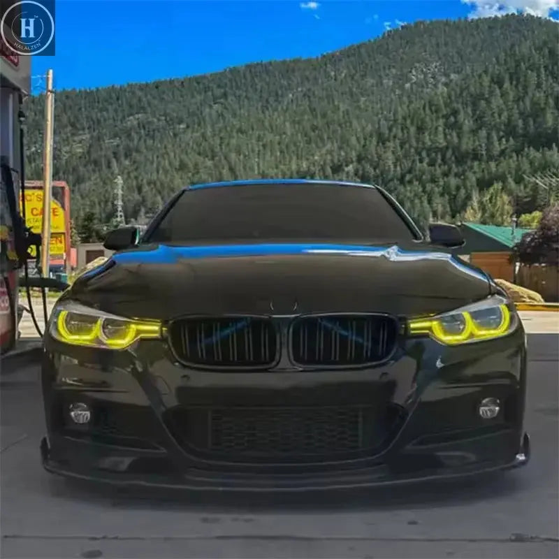 Car LED Headlight Light Assemblies For BMW 3 Series F30 F35 2013-2019 Yellow White LED DRL Turn Signal Lamp Plug and Play HALALZEN
