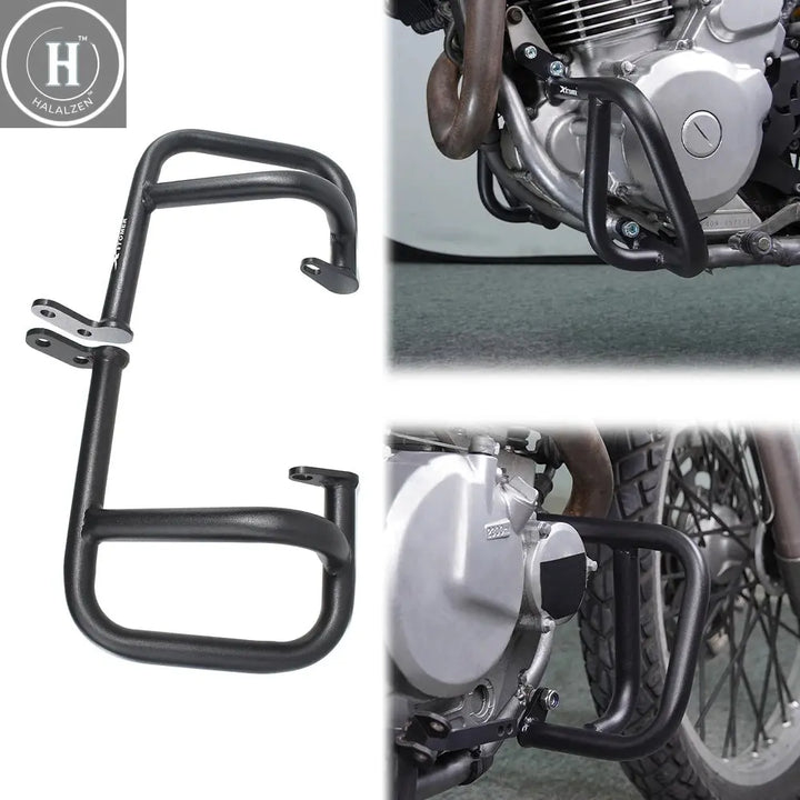 For Suzuki DR 650 DR650 DR650S DR650SE 1996-2025 Motorcycle Steel Bumper Crash Bars Frame Protector Engine Guards Crash Cage HALALZEN