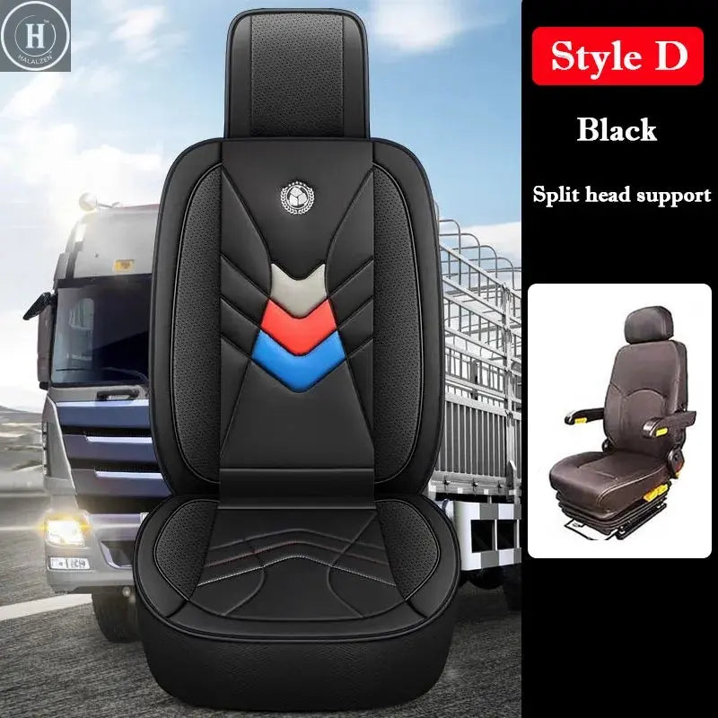 Universal Truck Lorry Bus Big Auto Seat Cushion Cover Mat For KAMAZ SCANIA IVECO ISUZU Volvo Renault Hino TATRA SANY Benz HALALZEN