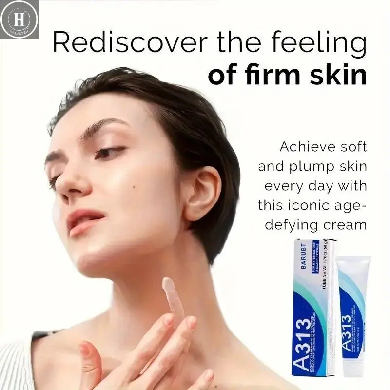 Retinol Lightweight Cream for Wrinkle Reduction and Fine Line Diminishment Vitamin A Moisturizer HALALZEN