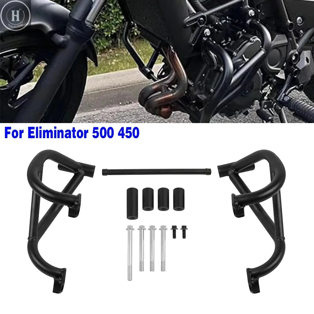 Engine Guard Highway Crash Bars Bumper For Kawasaki ELIMINATOR SE 400 500 450 E500 E450 2023 2024 2025 Frame Protection Bars HALALZEN