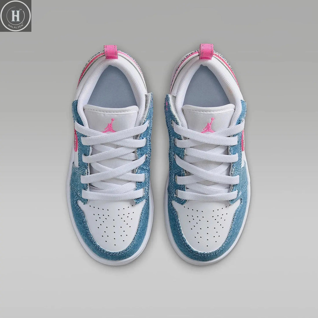 Nike Genuine Jordan Kids' Velcro Strap Breathable Sneakers HQ2003-400 HALALZEN