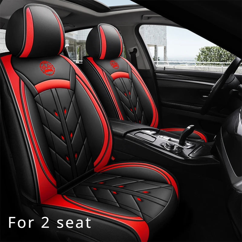 Universal Car Seat Cover for NISSAN All Models Qashqai Juke Leaf Armada Altima Cube Dualis Tiida Bluebird Accessories Interior