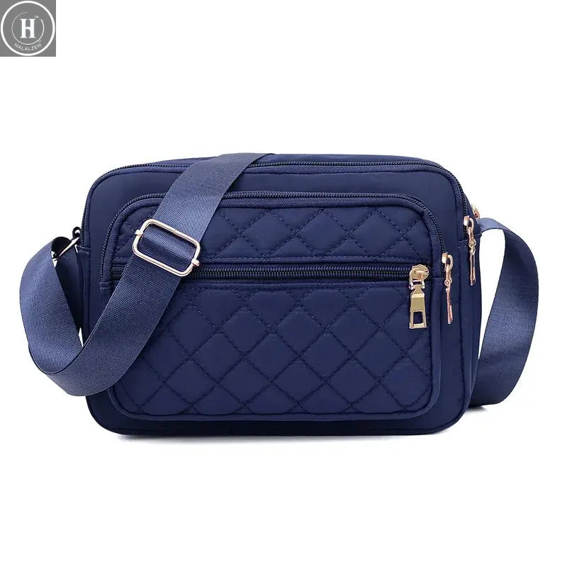 Fashion Women Shoulder Messenger Bag Waterproof Nylon Crossbody Bag Female Large Capacity Casual Travek Handbags Purse Bags HALALZEN