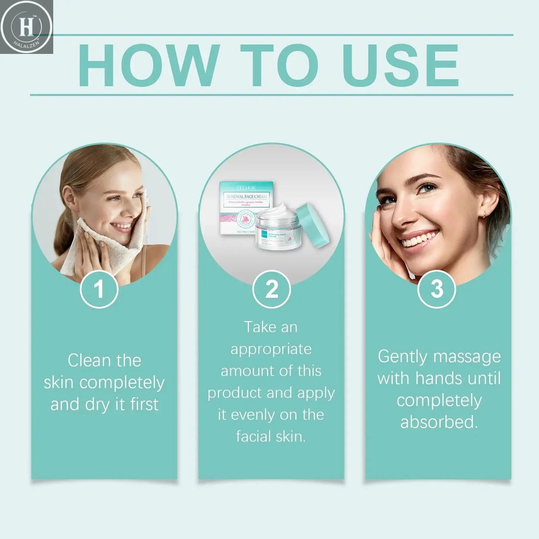 Collagen Firming Facial Cream Rejuvenation Vitamin E for Skin Renewal Deep Nourish Smooth Skin Firming Tightening Cream HALALZEN