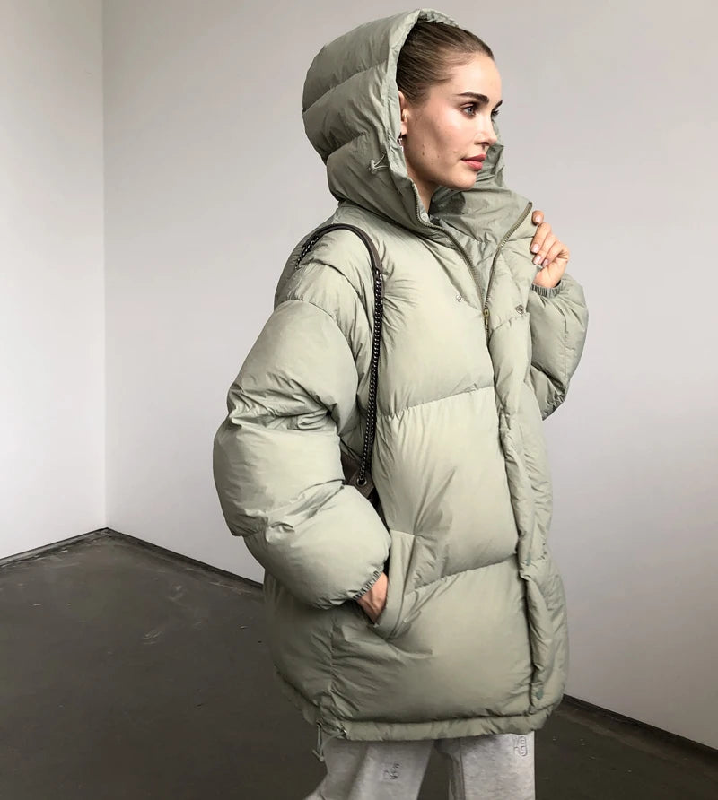 2024 Women Winter Jacket coat Stylish Thick Warm fluff Parka Female water proof outerware coat New Hot