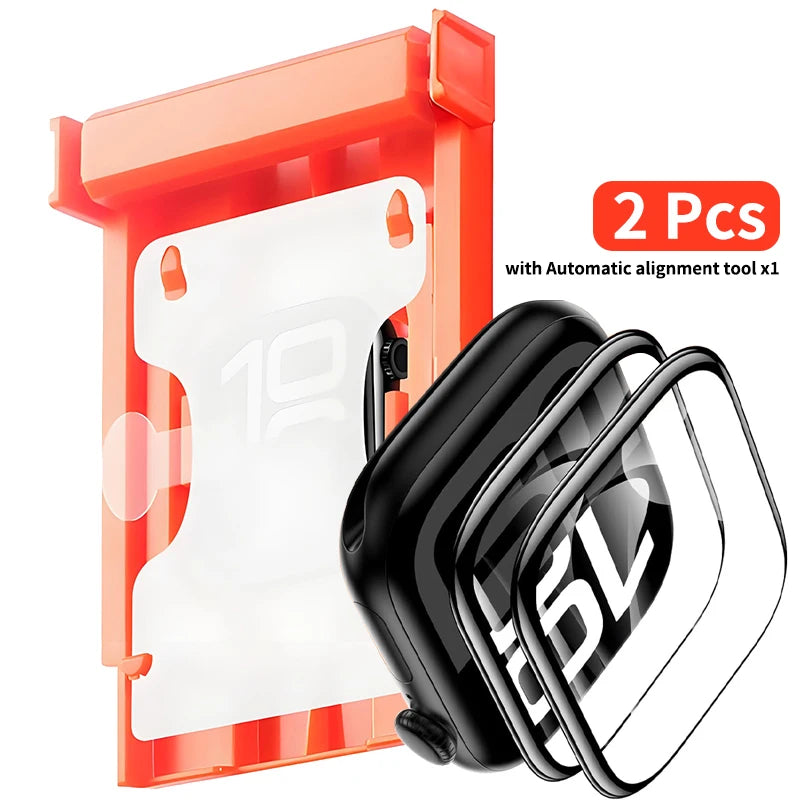 Full Curved Screen Protector For Apple Watch Ultra 3 49MM Not Glass Protective For Iwatch Series 10 11 9 8 7 6 5 SE 46MM 41 45MM