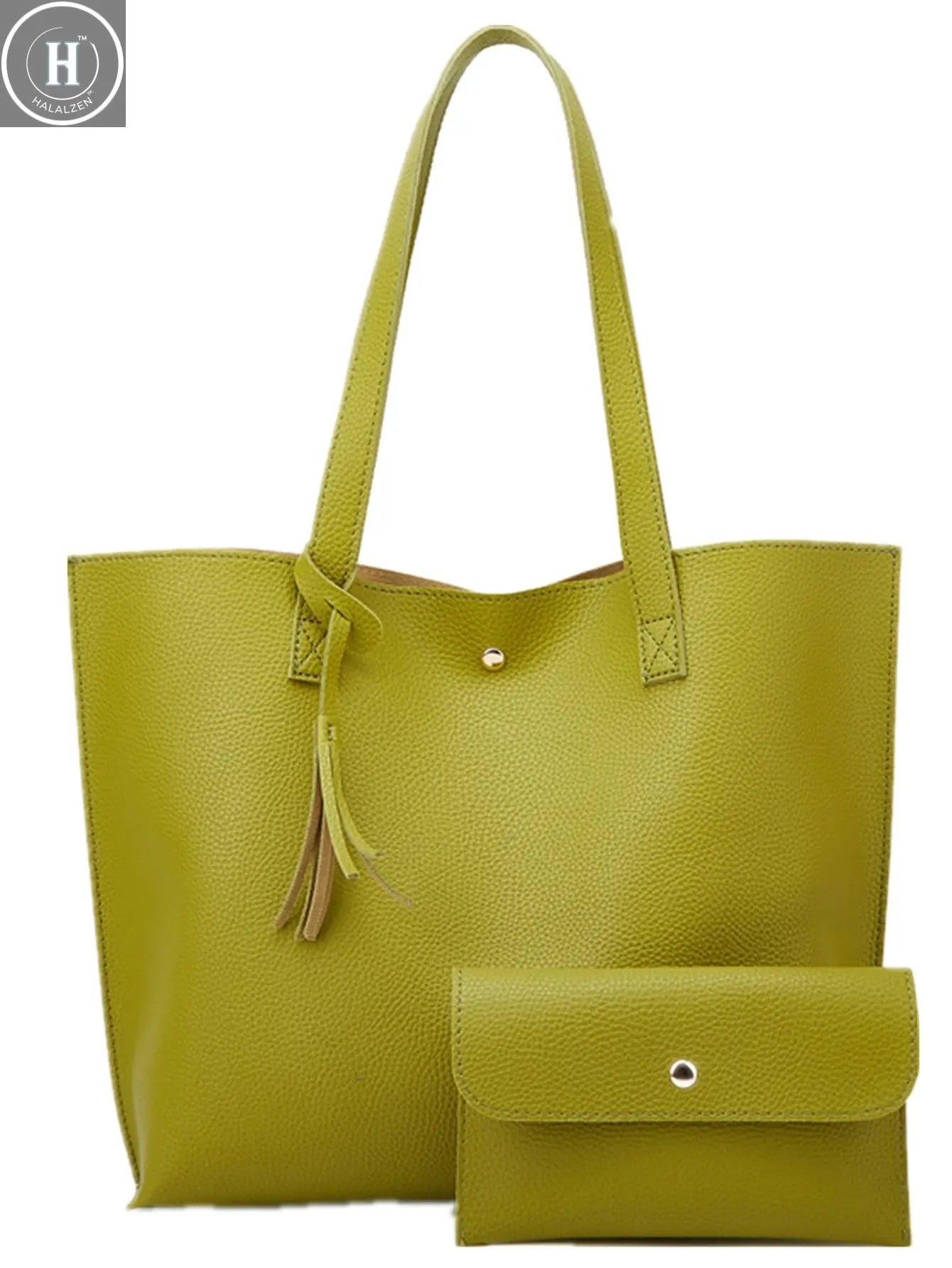 High-capacity ladies business tote bag new fashion handbag cross-border trend ladies shoulder bag large document bag HALALZEN