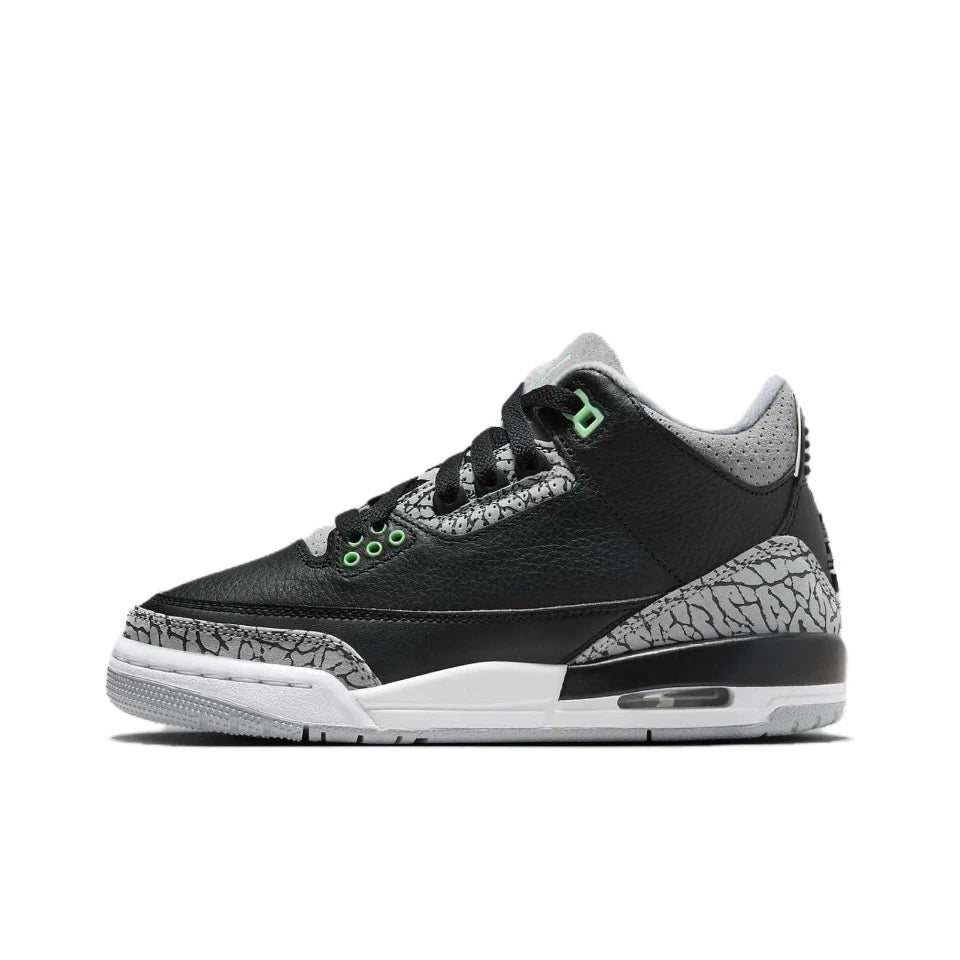 Original Air Jordan 3 “White Cement" GS Size For Women Classic Casual Retro Basketball Sneakers