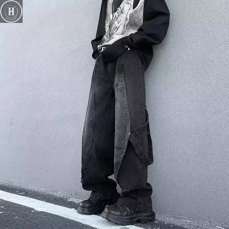 Star Jeans for Women Girls Baggy Cute Patchwork Denim Pants Y2k High Waisted Jeans Grunge Aesthetic Clothes Halalzen UK